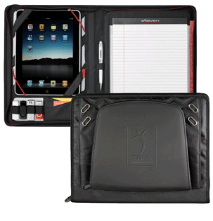 black dobby nylon iPad case