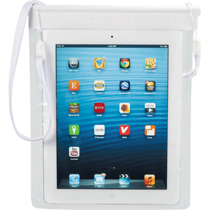 clear plastic waterproof iPad holder
