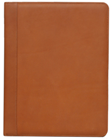 inside view of Black Leather Legal Padfolio